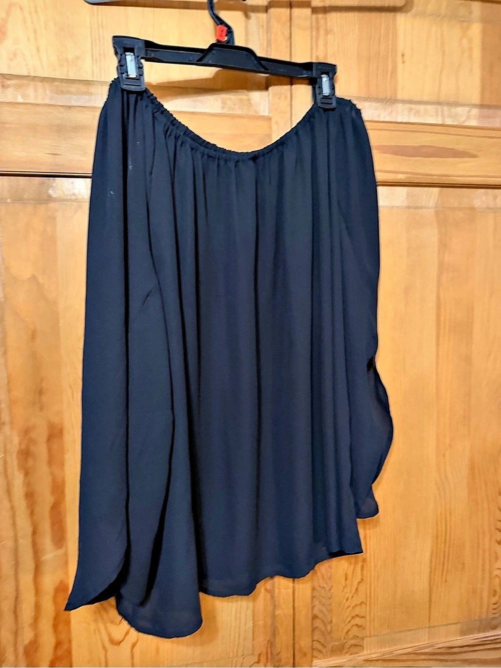 Torrid Black Maxi Skirt Size 2 Like New